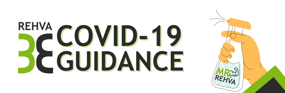 REHVA covid-19 logo z wytycznymi 