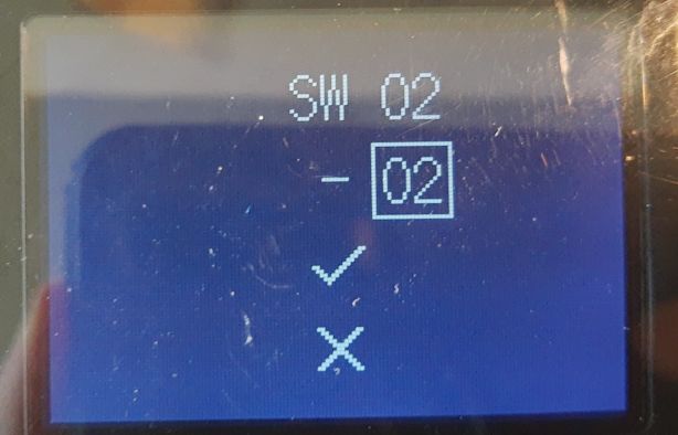 Przewodowy zdalny sterownik - SW na 02