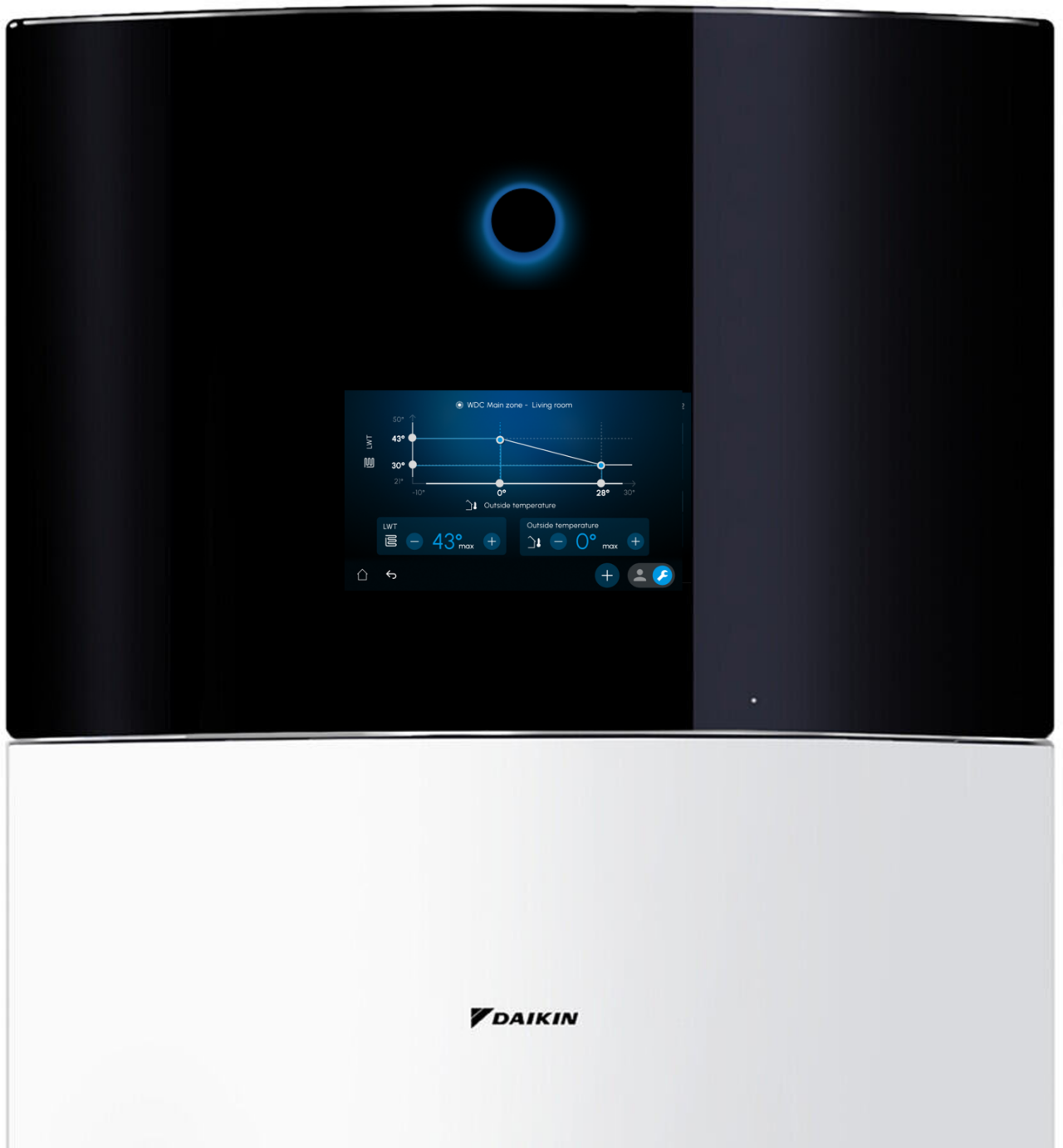 5-calowy kolorowy ekran dotykowy MMI Daikin Altherma