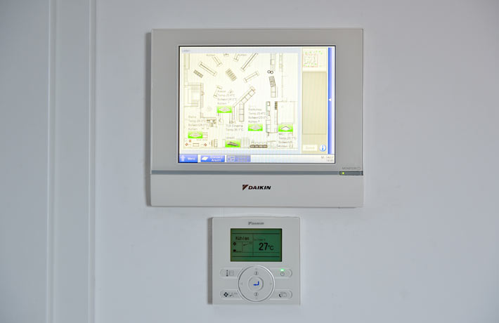 Naturkost Brinkman, inteligentny Touch Manager firmy Daikin